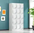 15-Compartment Metallic Storage Locker Cabinet - 5