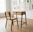 Modern Study Set: Office Classroom Desk - 3