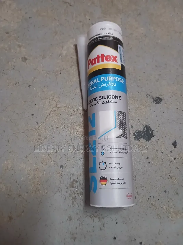 Pattex SL212 General Purpose Acetic Silicone Sealant - 1