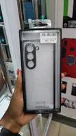 Clear MagSafe-Compatible Protective Case for Z Fold 5 - 2