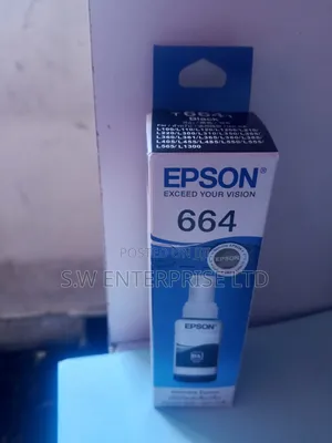 Epson 664 Ink Bottle (70ml) for L-Series Printers