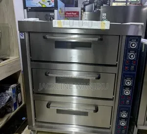 Euromax 3 Deck Electric Deck Oven - 6 Trays