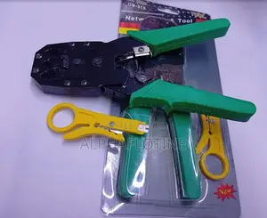 RJ45/RJ11 Cable Crimper Tool with Cutter
