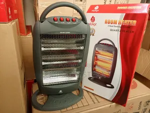 Nunix HQ1250 Ceramic Quartz Room Heater - 4 Tube Portable