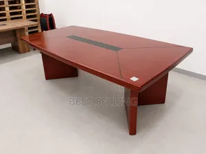 Premium Modern Mahogany Oval Boardroom Table