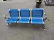 Blue 3-Link Waiting Bench - 3