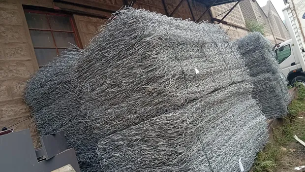Heavy-Duty Galvanized Gabion Boxes - 2m x 1m x 1m - 1