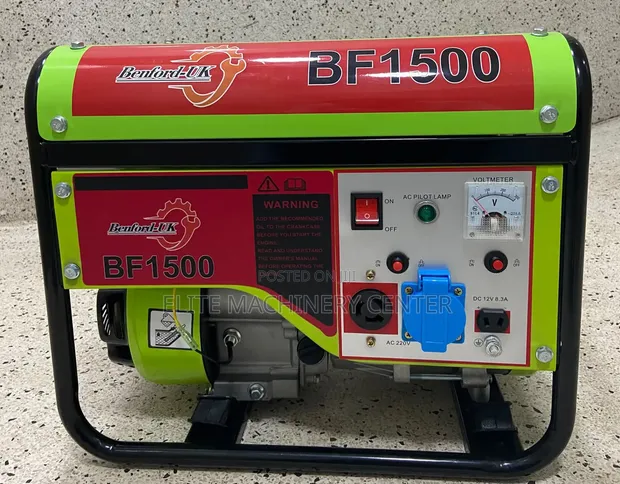 Benford-UK BF1500 Portable Petrol Generator - 1