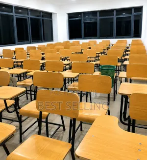 Boss Office Products College Chair with Writing Top