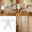 RASHNIK Drying Clothes Rack - 1
