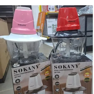 Sokany Mini Electric Food Chopper, 2.0L