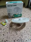 22W LED Fan Light with Remote Control - 2