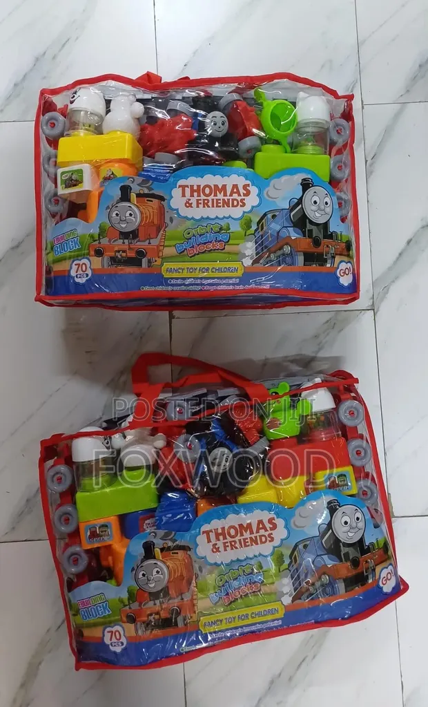 70-Piece Thomas & Friends Orbit Building Blocks Set - 1