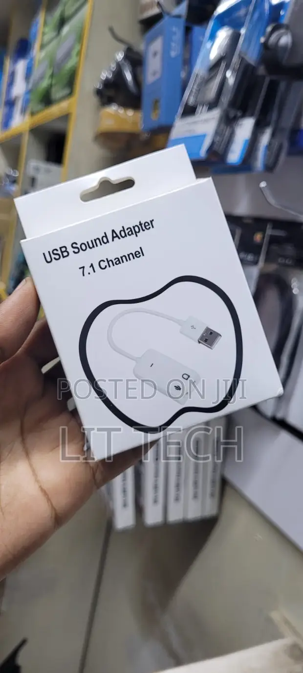 Generic USB 2.0 Virtual 7.1 Channel External Audio Sound Card Adapter - 1
