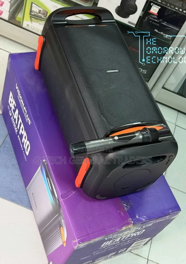 Vision Plus BeatPro 300W Party Speaker with Free Microphone - 1