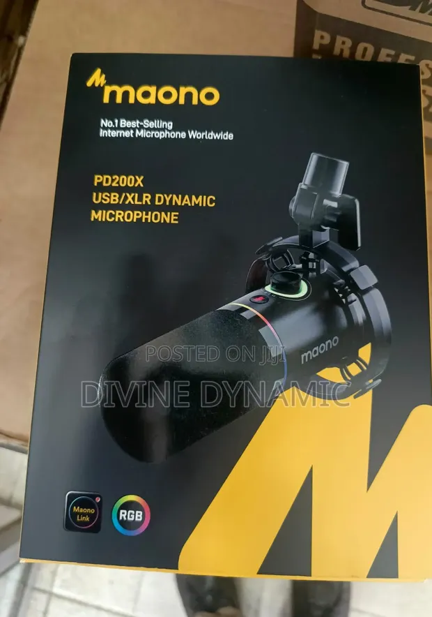 Maono PD200X USB/XLR Dynamic Microphone - 1