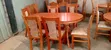 6 Seater Hardwood Dining Table - 1