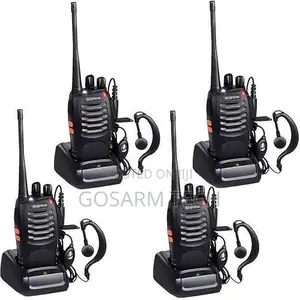 Baofeng BF-888S Walkie Talkie Two Way Radio (4 Pack)