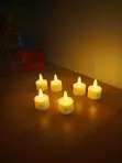 LED Flameless Tealight Candles (6pcs Rechargeable) - 2