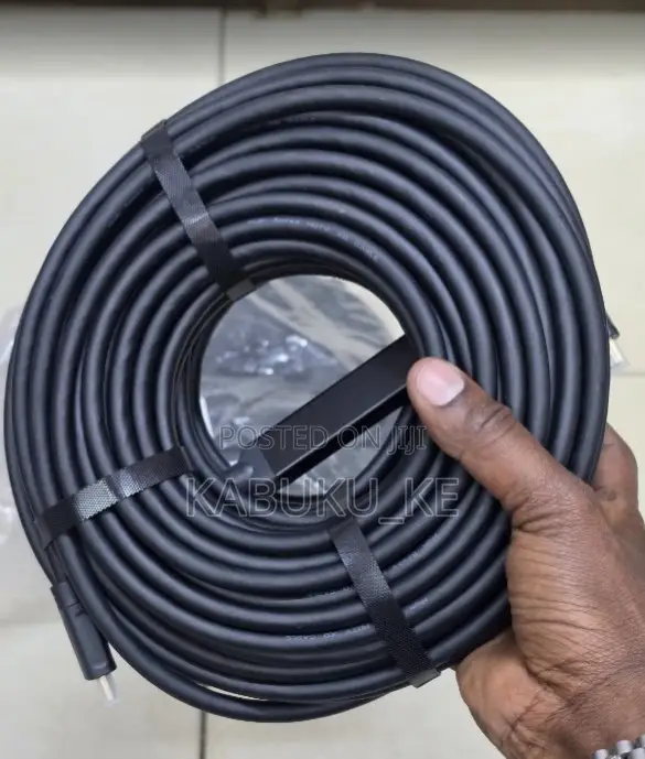 40m HDMI Cable - High Speed, Black - 1