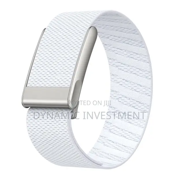 Whoop 5.0 Elastic Decorative Nylon Watch Band White - 1