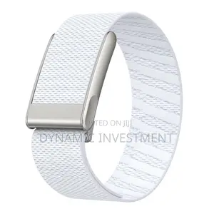 Whoop 5.0 Elastic Decorative Nylon Watch Band White