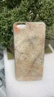 iPhone 6 Marble Texture Case with Gold Foil - 1