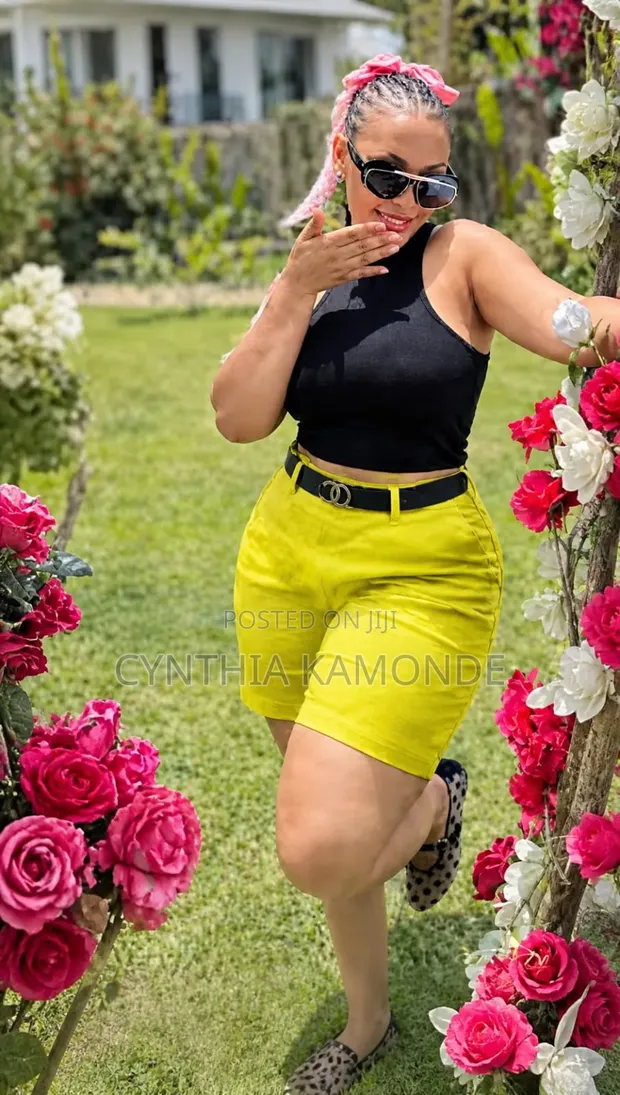 Bermuda Shorts - Khaki Fabric - 1