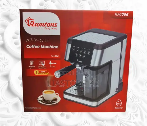 Ramtons All-in-One Coffee Machine RM-796 - 1