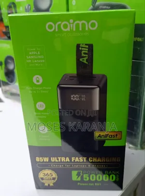 Oraimo PowerBox 500 Power Bank ya 50000mAh