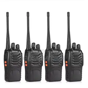 Baofeng BF-888S Walkie Talkie Set (4 pcs) with Earpiece