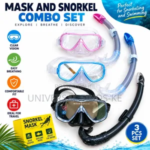 Diving Goggles with Snorkel Set - Swimming Mask