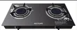AILYONS 2 Burner Glass Top Gas Cooker with Infrared - 1