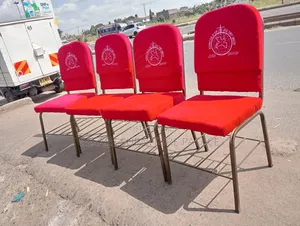 Church Red Chairs (Brand New)