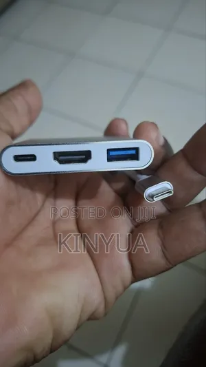3-in-1 USB-C Hub Adapter