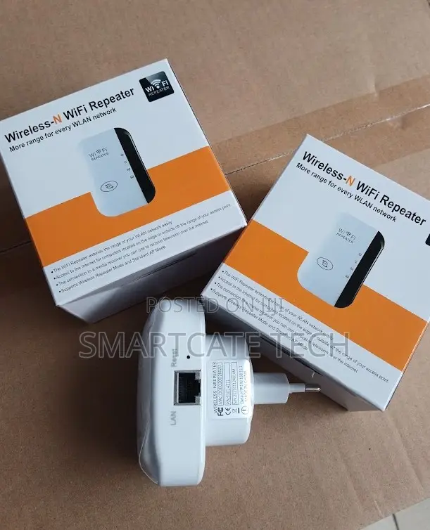 WiFi Repeater 300Mbps - Strong Stable Wireless Connection - 1