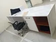White 240cm Writing Desk / Reception Desk - 2