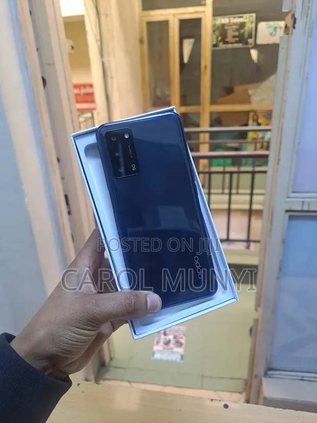 Oppo A55s 128GB Blue (Refurbished) - 1