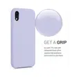 Soft Silicone Cover for iPhone XR - Purple - 1