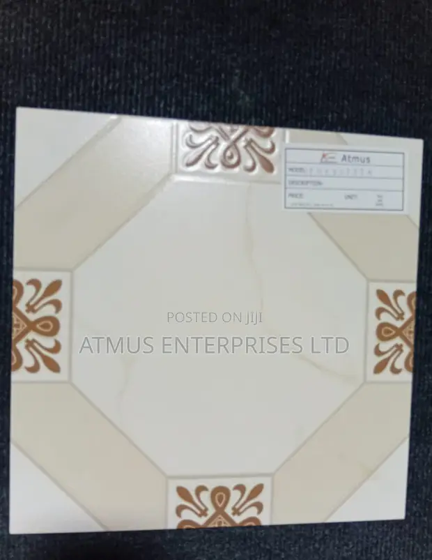 Twyford FGP33737K Tile ya Sakafu ya Kauri 30x30cm Matt - 1