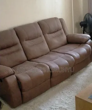 GTO 6-Seater Fabric Recliner Sofa
