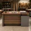 1.2m Executive Office Desk with 3 Drawers - 5