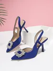 Slingback Kitten Heels - 2