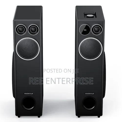 Vision Plus VP2060TS Tower Speaker 240W - Black - 1
