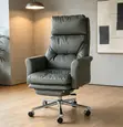 Executive High Back Swivel Office Chair - Gray - 1
