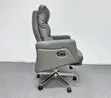 Executive High Back Swivel Office Chair - Gray - 2