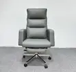 Executive High Back Swivel Office Chair - Gray - 3