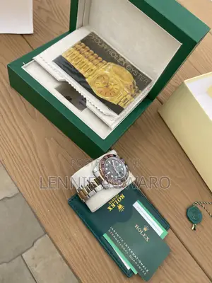 Rolex-Style Analog Watch - Refurbished