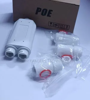 1-in-2-out PoE Splitter for CCTV & Networking