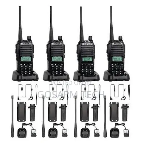 Baofeng UV-82 Walkie Talkie Radio (4 Pieces) - 1